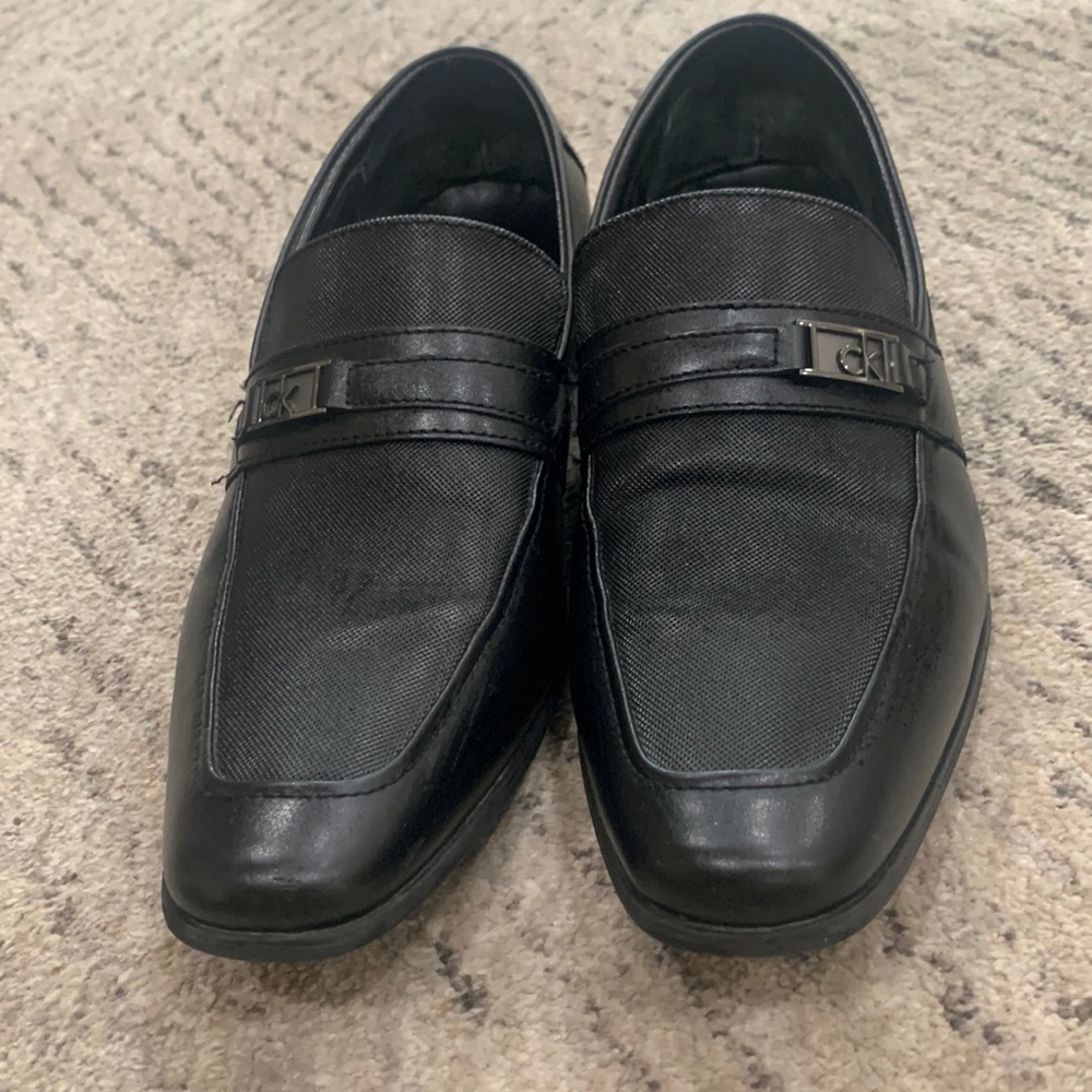 Calvin Klein black men shoes. Size 11